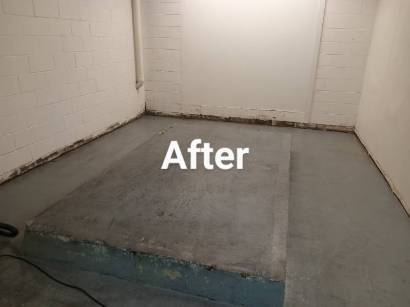 Area needing cleaning